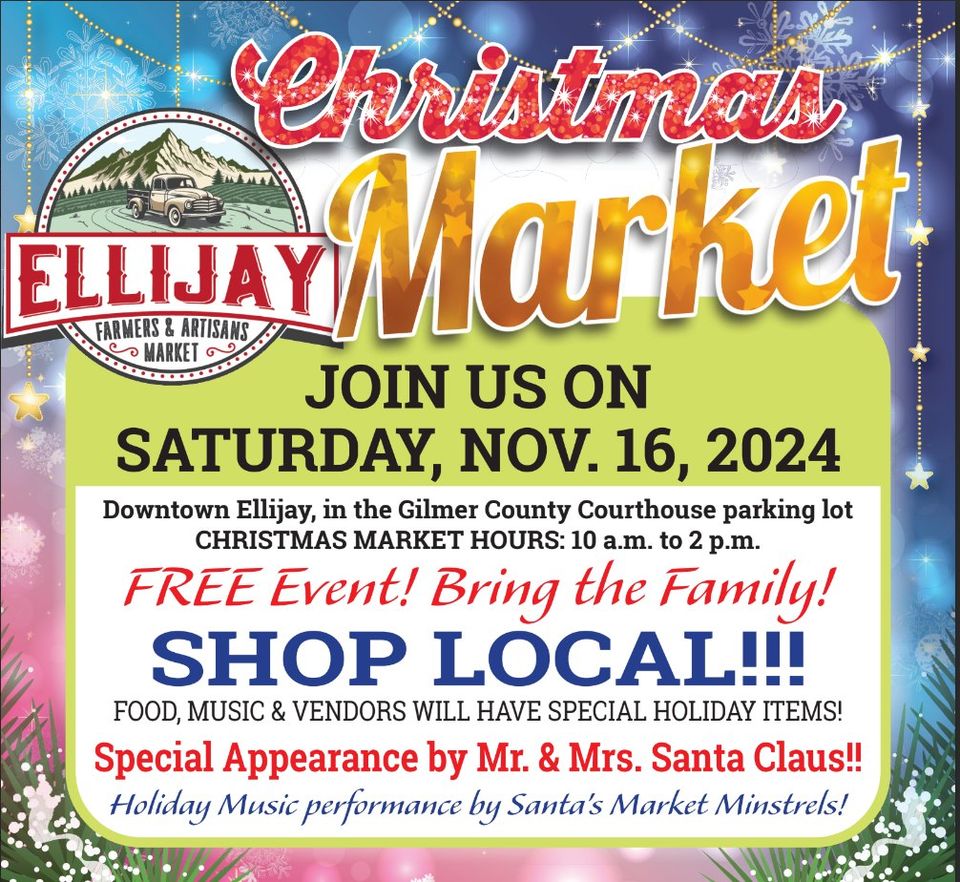 Downtown Ellijay Christmas Market